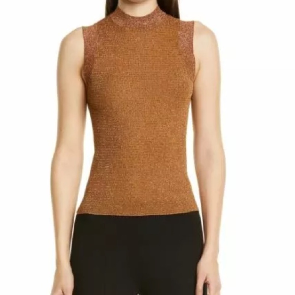 RAG & BONE• Women’s Raina Mock Neck Tank Top Size M